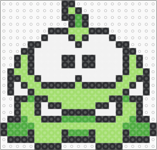 Om Nom - white,green
