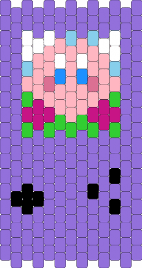 Gameboy kirby - purple