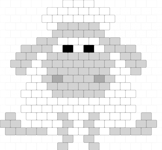 Silly Sheep 2 - white,sheep,brick stitch,cute,animal pattern