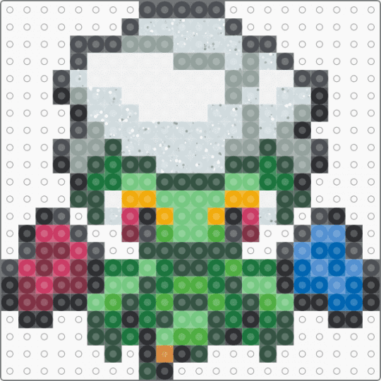 Roserade - gray,green,teal,pokemon,roserade