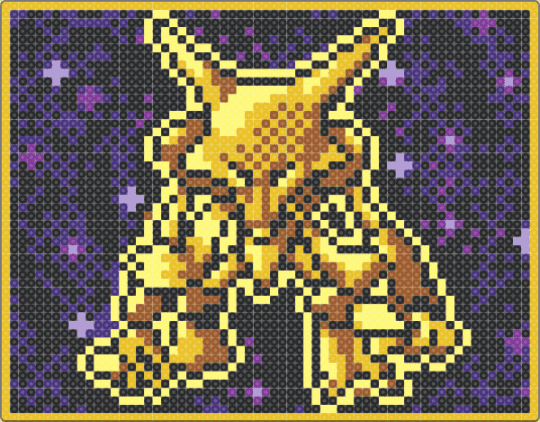 alakazam2 - black,yellow,alakazam,pokemon