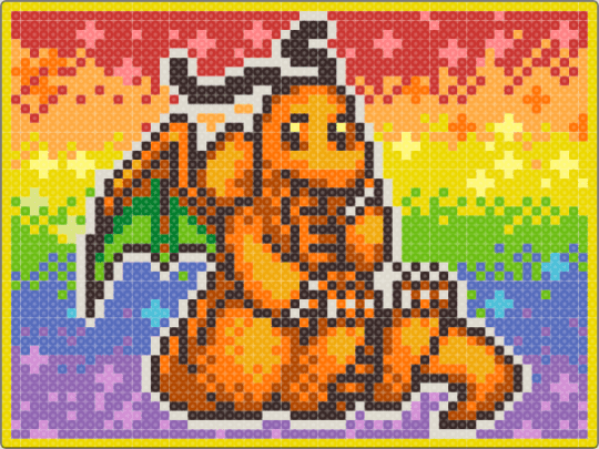 dragonite - yellow,red,brown,orange,pokemon,dragonite