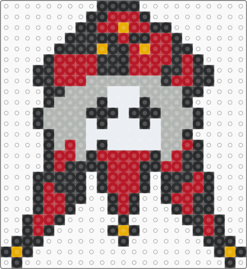 pierrot - beige,red