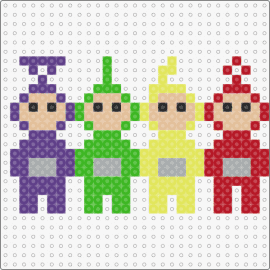 teletubs - teletubbies,tinky winky,laa laa,dipsy,po,characters,tv show,children,purple,green,yellow,red