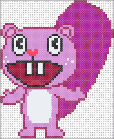 Nutty - happy tree friends, htf, pink