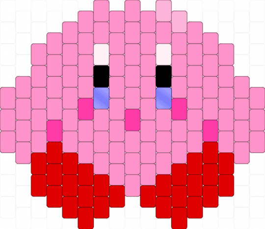 kirby - kirby, pink, red