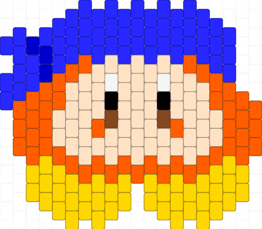 bandee - orange,purple,beige,yellow,bandana waddle dee,kirby,blue