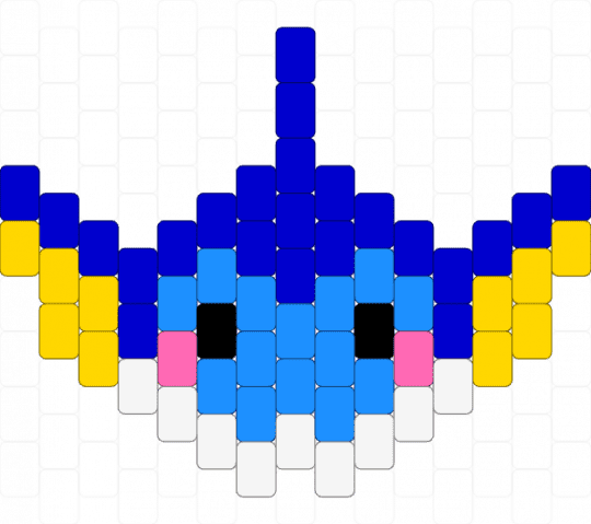 Vaporeon - purple,light blue