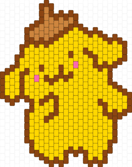 pompompurin beadpal - red,yellow,pompompurin,pompom,dog,sanrio