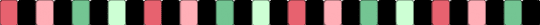 Watermelony spotted/gapped thing - teal