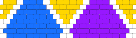 yoyleland flag cuff - blue,purple