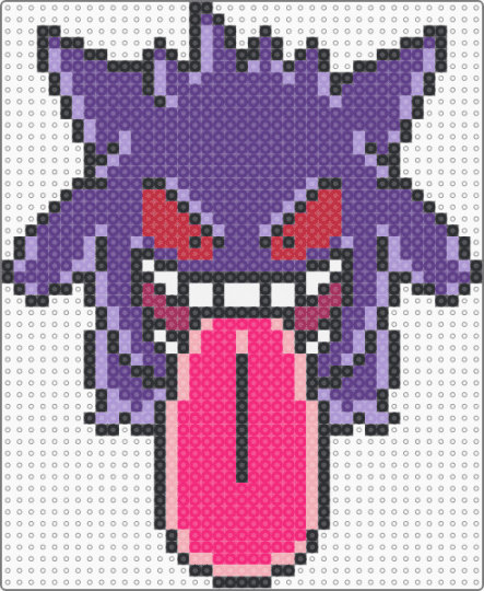 Gengar - purple,pink