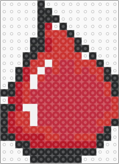 idk why I keep making these weird drawings but this is a blood drop - red
