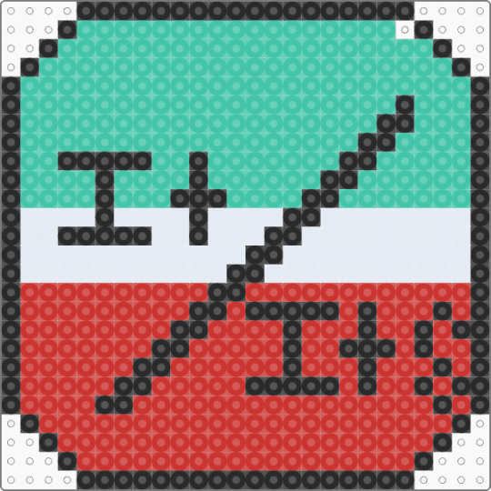 ★ it/its pronoun badge ★ - teal,red