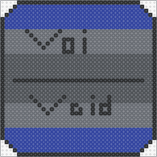 ★ voi/void pronoun badge ★ - gray,purple