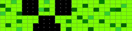 Minecraft creeper - green