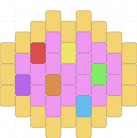 Cookie - pink,yellow,cookie,yummy,sprinkles,rainbow,raibow sprinkles,sugar cookie
