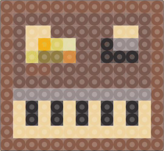 HiLo album cover !! - album, beige, charm, hilo, jack stauber, music, tan