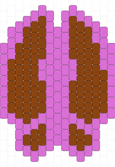 Deer Hoof - red,pink