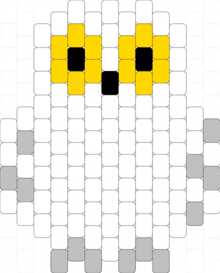 Hedwig - white,beige,yellow