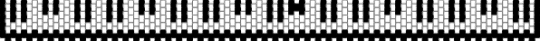 piano belt / waistlet beads thingy! kaede? - white,black,piano,belt,pianobelt,piano belt,danganronpa,kaede piano belt,kaede