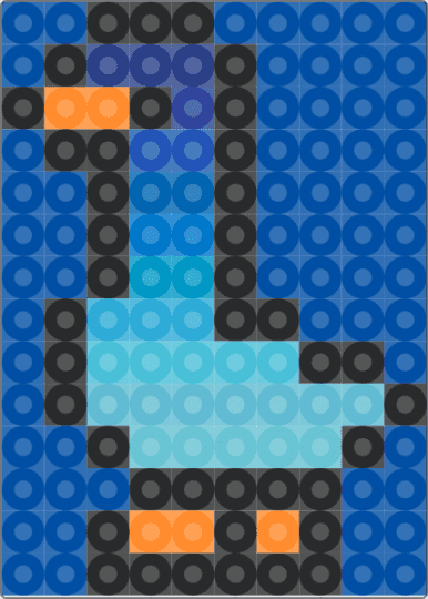 MIDNIGHT GOOSE!! - blue