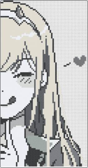 Zero Two! (Black and white) - beige, gray