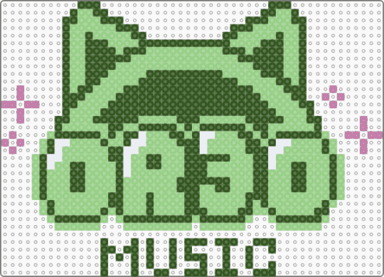 OR3O MUSIC logo! yayyyayay - gold,teal