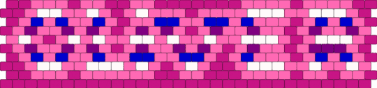 Oliver Tree cuff - pink