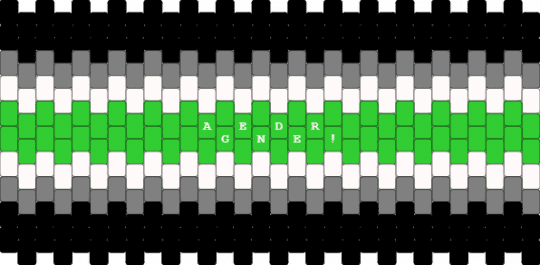 Agender cuff!! - gray,green
