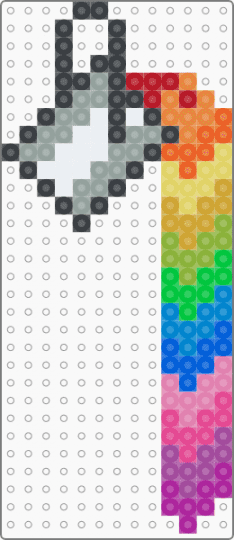Bucket dumping rainbow (Lol idk) - orange,blue,colorful