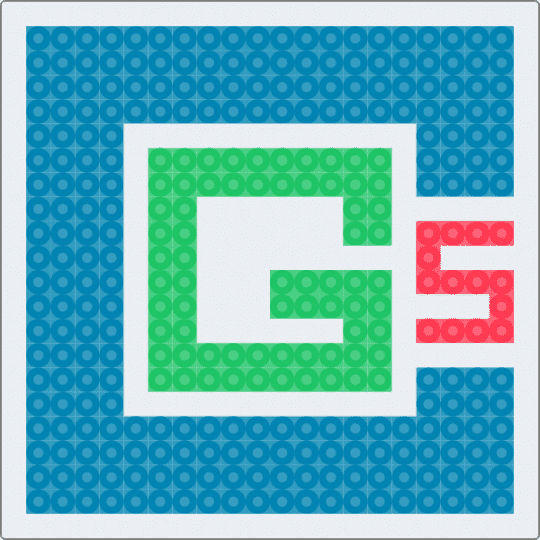 CG5 logo lol idk - light blue