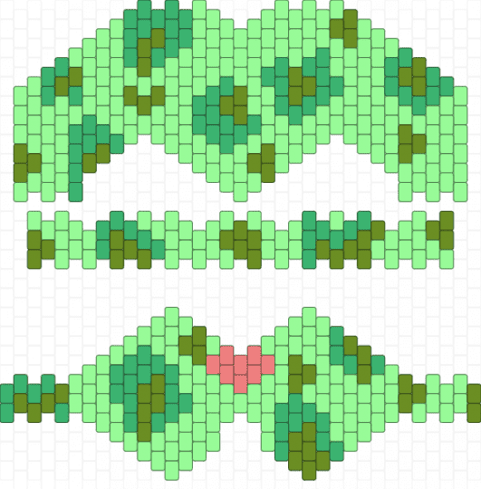 Green leopard (My sisters like uh... thing she wanted) - green,teal