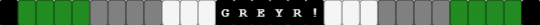 Grey R (Greyromantic or Grayromantic) - green,gray