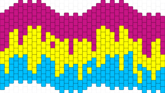 Drippyyyyy Pansexualll cufff - pink,yellow