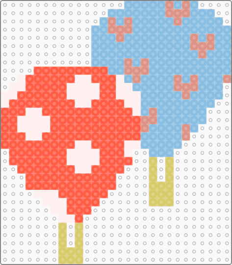Two Hot Air Balloons! - cotdhotairballoons, light blue, red