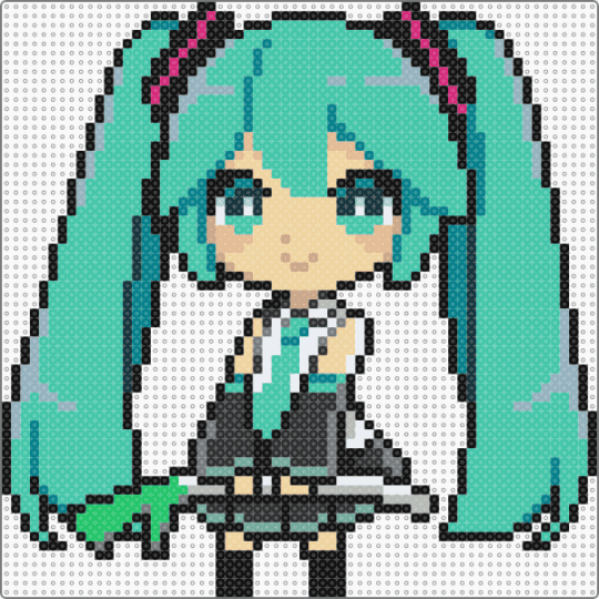 miku (finished) - teal