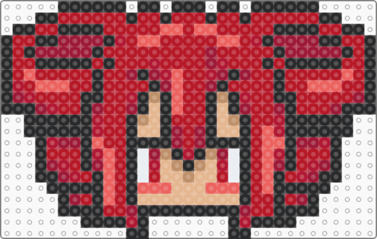 Kasane Teto (She is one of Hatsune Miku and Akita Neru's friends) - red