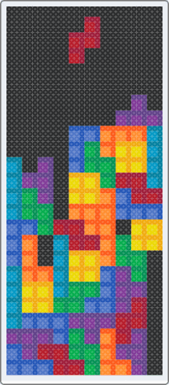 GIANT Tetris game - CotD (looks more like real Tetris i think) - blue, cotdfill, green, orange, red
