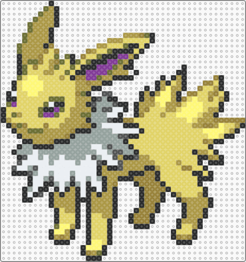 #0135 - Jolteon - gold,yellow