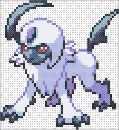 #0359 - Absol - blue,pink