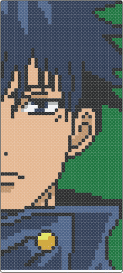 Megumi - JJK (Jujutsu Kaisen) - purple,green,beige