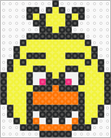 Chica - From FNAF (Five Nights At Freddy's) - yellow