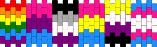 Pride cuff! (!!READ DESC!!) - yellow,light blue,pink