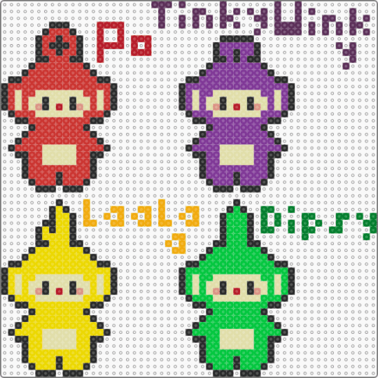 Teletubbies! (!!READ DESC!!) - yellow,red,pink,green