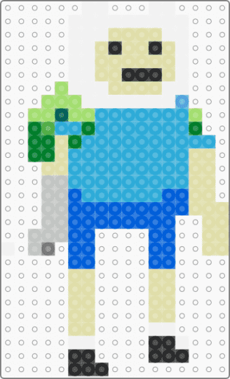 Finn Adventure Time - yellow,light blue,blue,adventure time,finn