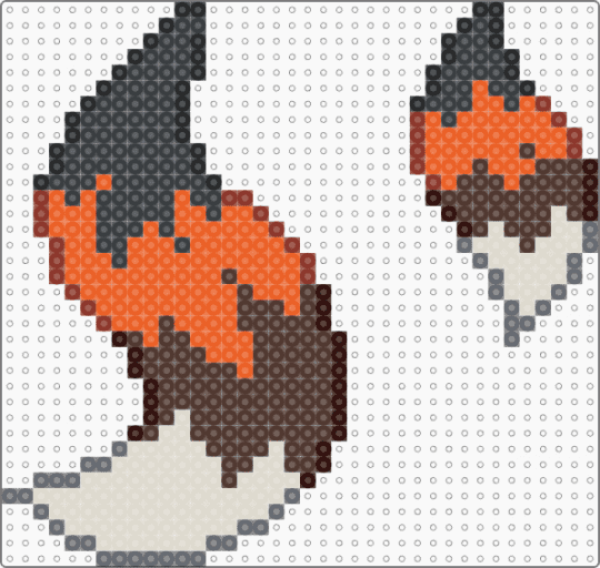 bf fursona tails - beige, brown, orange