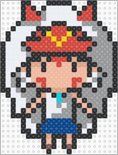 Princess Mononoke - beige,red,gray,ghibli,mononoke