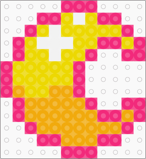 Pink moon 2 - pink,moon,yellow,cutecore