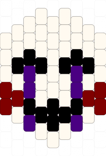 Puppet - white,purple,brown,fnaf,puppet,red